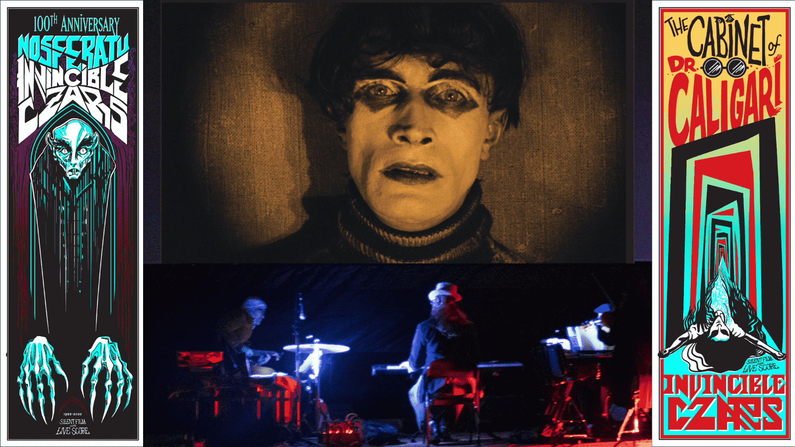 Nosferatu and The Cabinet of Dr. Caligari Double Feature with Live